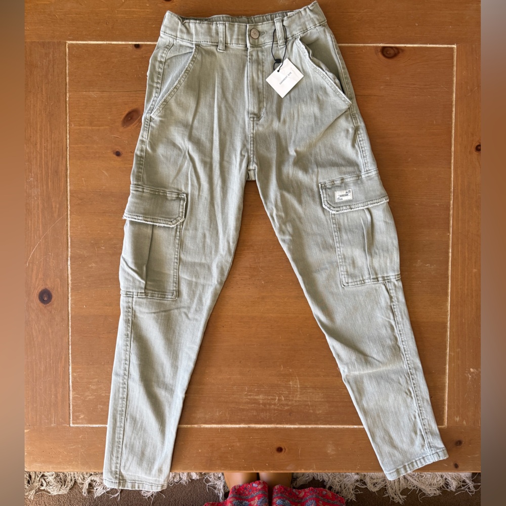 Zara Green Cargo Pants